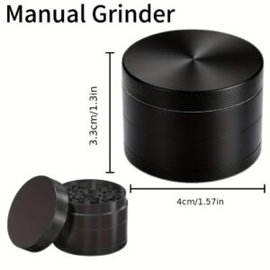 40mm Stainless Steel 4-Layer Spice Grinder